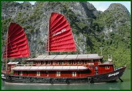 HALONG BAY CRUISE ON HUONG HAI JUNK 3 DAYS - 2 NIGHTS